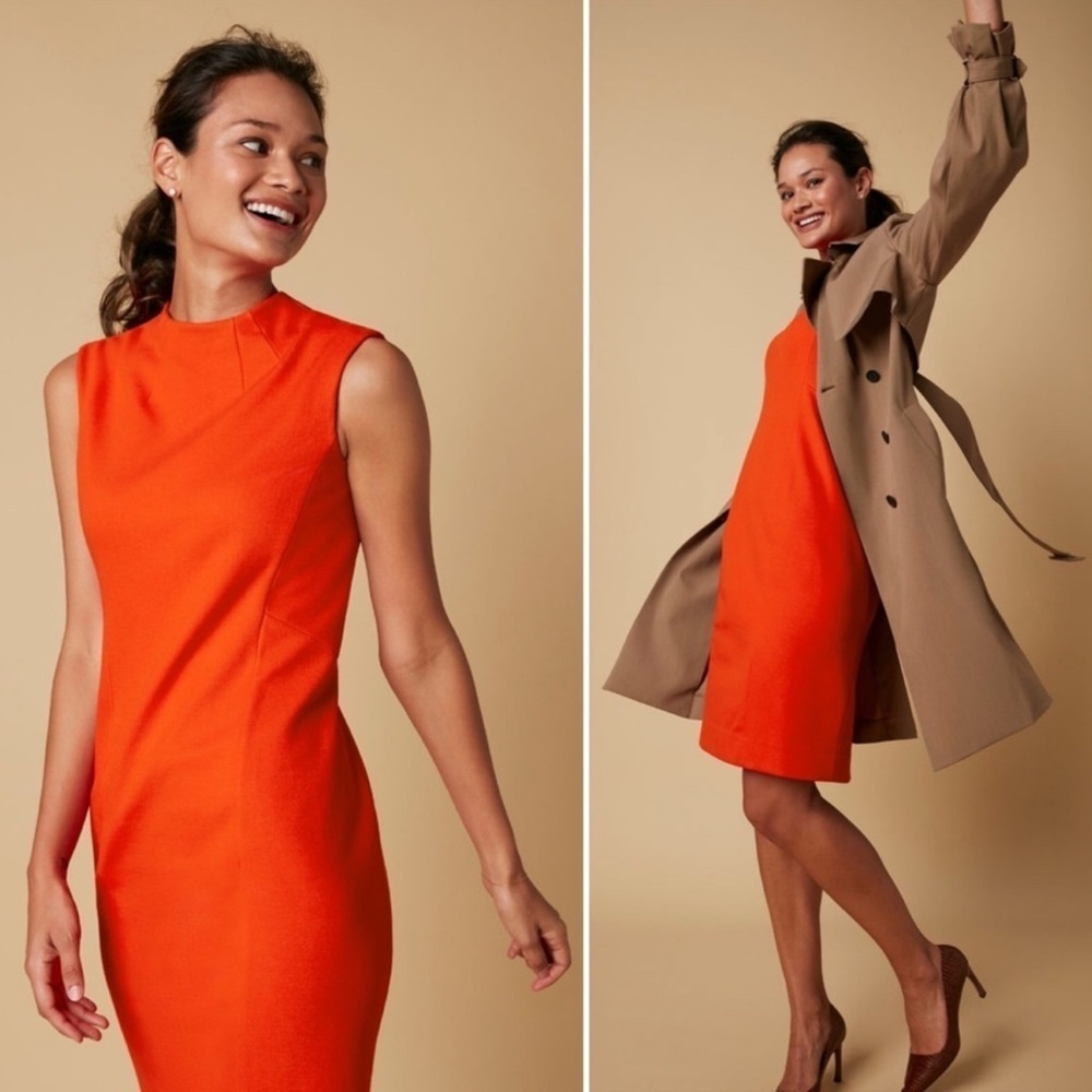 NEW MM Lafleur The Greenlay Dress—Textured Ponte 10